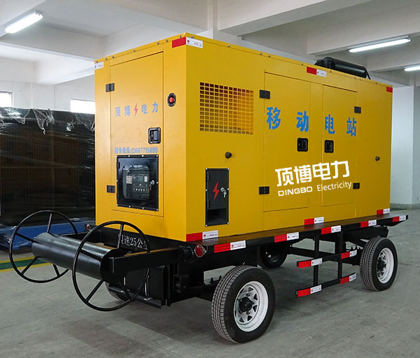 江西鷹鵬水泥有限公司采購一臺150kw移動式上柴柴油發電機組